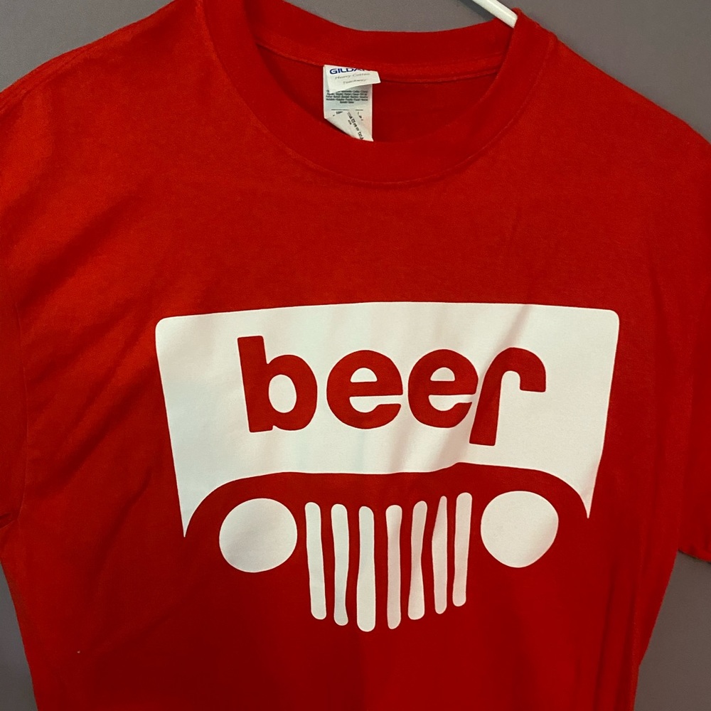 “Beer” jeep crop top